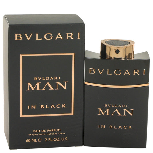Bvlgari Man In Black by Bvlgari Eau De Parfum Spray 2 oz for Men - Fragrance Spice