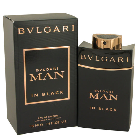 Bvlgari Man In Black by Bvlgari Eau De Parfum Spray 3.4 oz for Men - Fragrance Spice