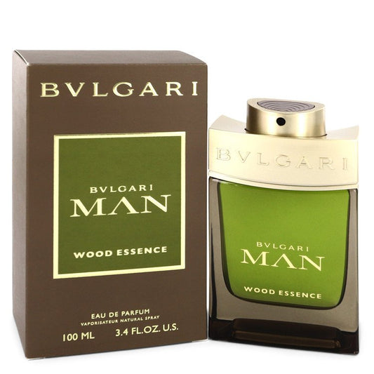 Bvlgari Man Wood Essence by Bvlgari Eau De Parfum Spray 3.4 oz for Men - Fragrance Spice