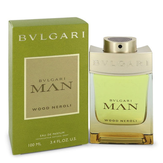 Bvlgari Man Wood Neroli by Bvlgari Eau De Parfum Spray 3.4 oz for Men - Fragrance Spice