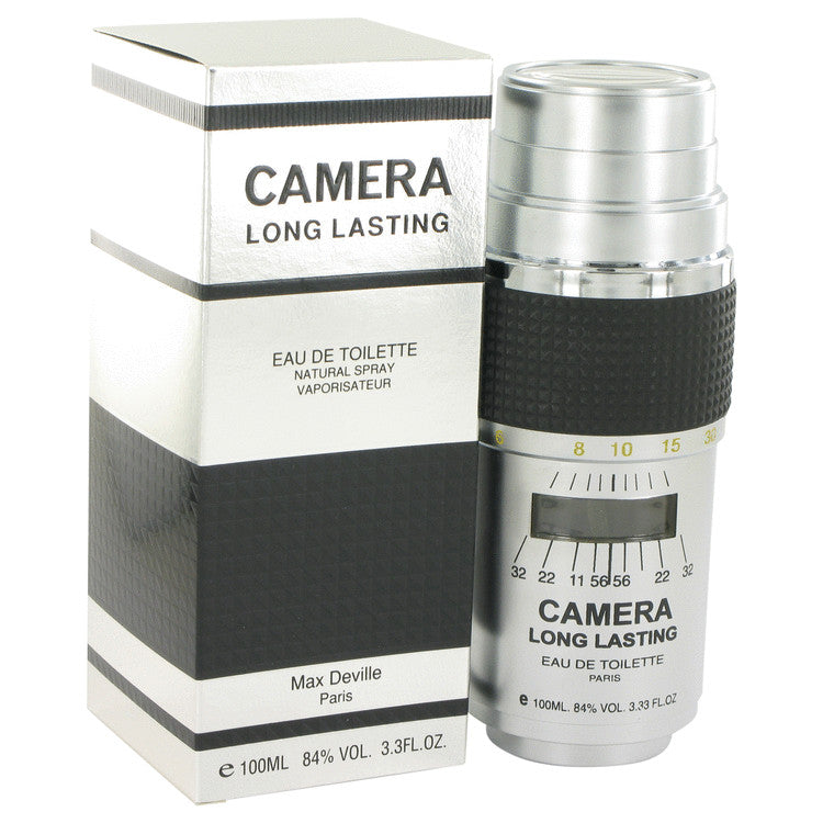 CAMERA LONG LASTING by Max Deville Eau De Toilette Spray 3.4 oz for Men - Fragrance Spice