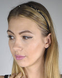 Stylish Metal Accent Hair Band