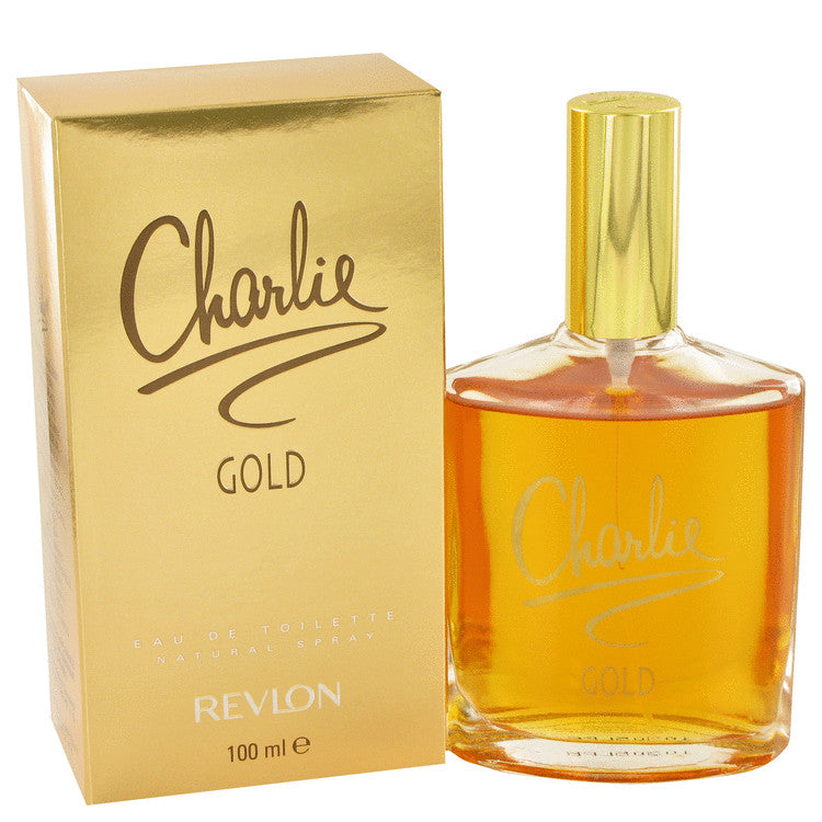 CHARLIE GOLD by Revlon Eau De Toilette Spray 3.3 oz for Women - Fragrance Spice