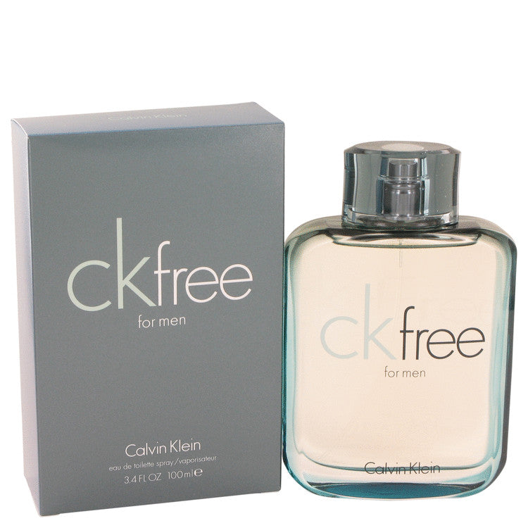 CK Free by Calvin Klein Eau De Toilette Spray 3.4 oz for Men - Fragrance Spice