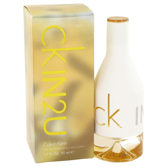 CK In 2U by Calvin Klein Eau De Toilette Spray 1.7 oz for Women - Fragrance Spice