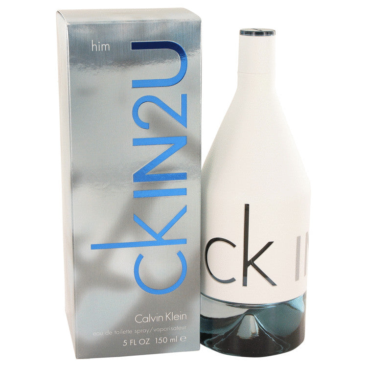 CK In 2U by Calvin Klein Eau De Toilette Spray 5 oz for Men - Fragrance Spice
