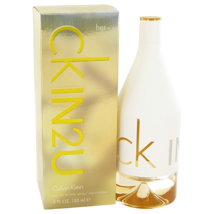 CK In 2U by Calvin Klein Eau De Toilette Spray 5 oz for Women - Fragrance Spice