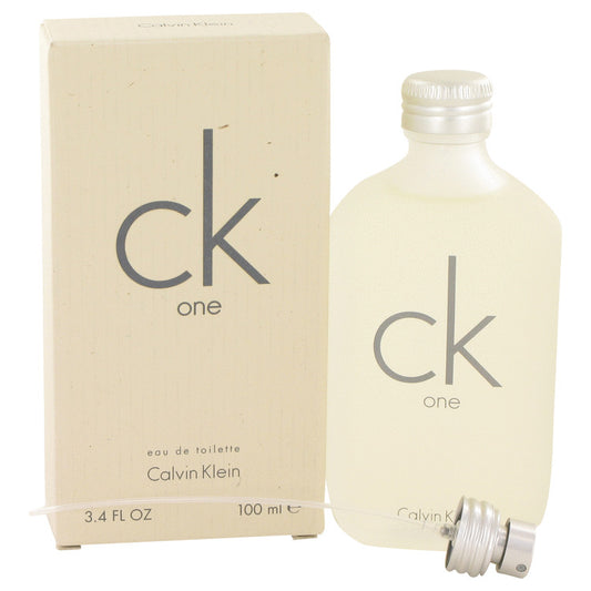 CK ONE by Calvin Klein Eau De Toilette Spray (Unisex) 3.4 oz for Men - Fragrance Spice