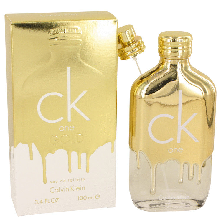 CK One Gold by Calvin Klein Eau De Toilette Spray (Unisex) 3.4 oz for Men - Fragrance Spice