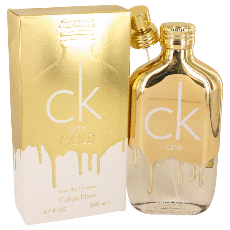 CK One Gold by Calvin Klein Eau De Toilette Spray (Unisex) 6.7 oz for Women - Fragrance Spice