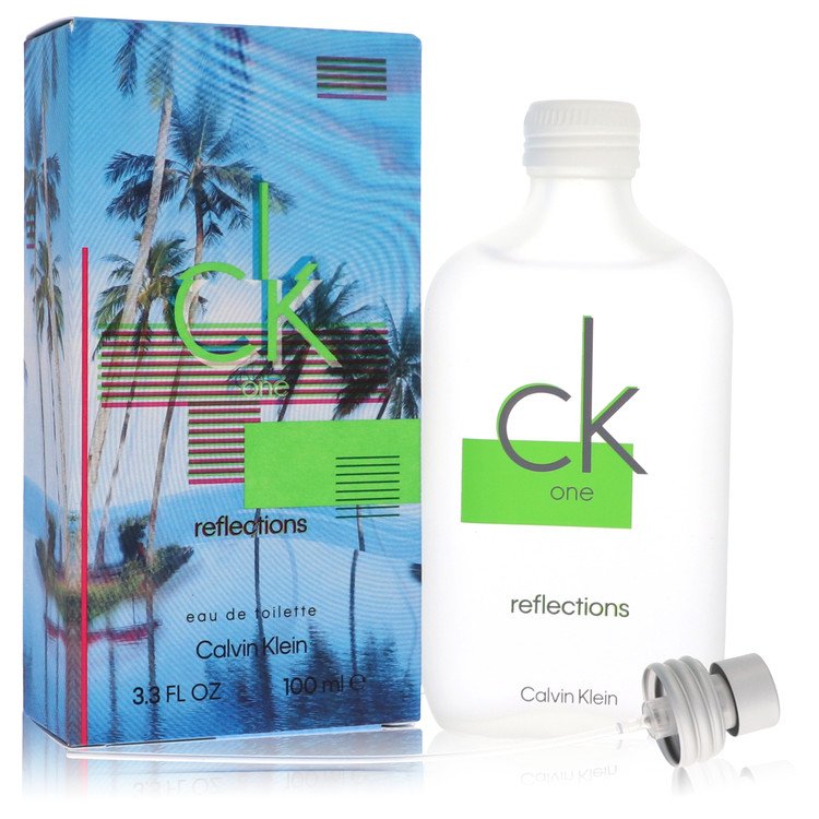 CK One Reflections by Calvin Klein Eau De Toilette Spray (Unisex) 3.4 oz for Men - Fragrance Spice