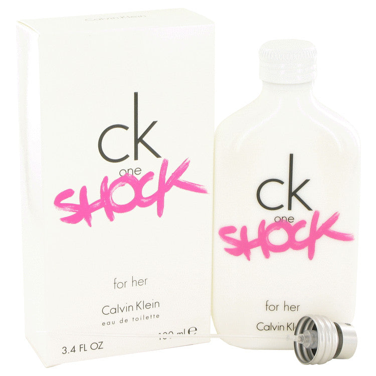 CK One Shock by Calvin Klein Eau De Toilette Spray 3.4 oz for Women - Fragrance Spice