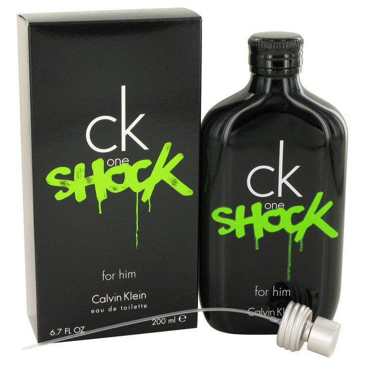 CK One Shock by Calvin Klein Eau De Toilette Spray 6.7 oz for Men - Fragrance Spice