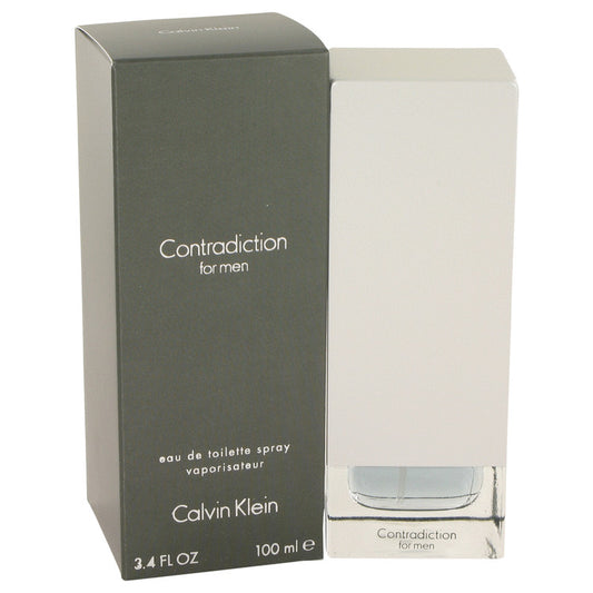 CONTRADICTION by Calvin Klein Eau De Toilette Spray 3.4 oz for Men - Fragrance Spice