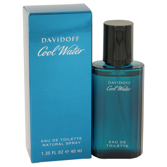 COOL WATER by Davidoff Eau De Toilette Spray 1.35 oz for Men - Fragrance Spice