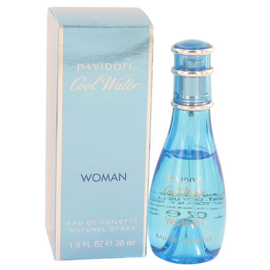 COOL WATER by Davidoff Eau De Toilette Spray 1 oz for Women - Fragrance Spice