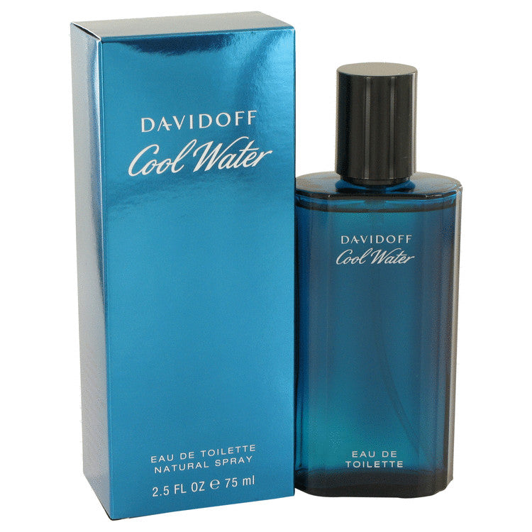 COOL WATER by Davidoff Eau De Toilette Spray 2.5 oz for Men - Fragrance Spice