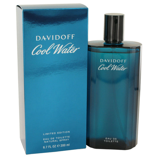 COOL WATER by Davidoff Eau De Toilette Spray 6.7 oz for Men - Fragrance Spice