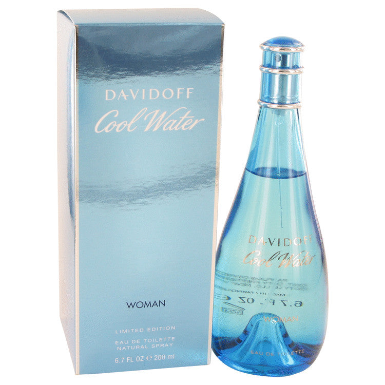 COOL WATER by Davidoff Eau De Toilette Spray 6.7 oz for Women - Fragrance Spice