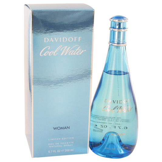 COOL WATER by Davidoff Eau De Toilette Spray 6.7 oz for Women - Fragrance Spice