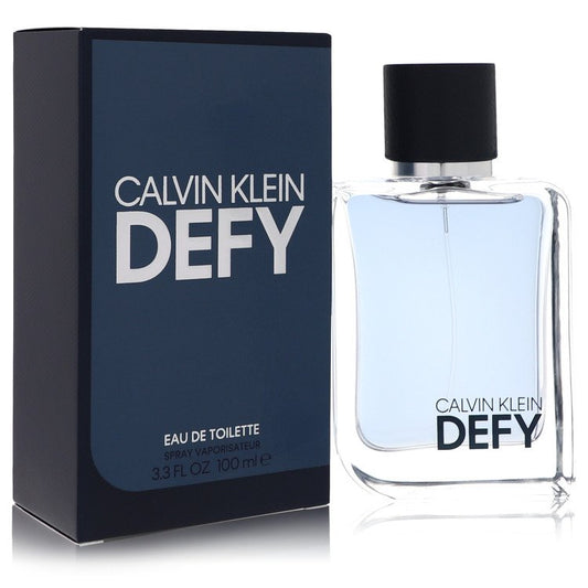 Calvin Klein Defy by Calvin Klein Eau De Toilette Spray 3.3 oz for Men - Fragrance Spice
