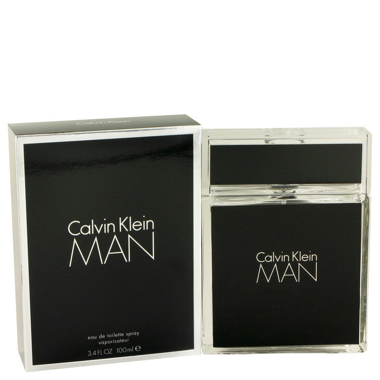 Calvin Klein Man by Calvin Klein Eau De Toilette Spray 3.4 oz for Men - Fragrance Spice
