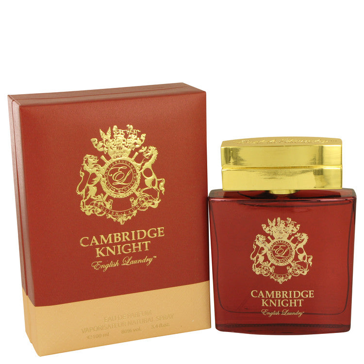 Cambridge Knight by English Laundry Eau De Parfum Spray 3.4 oz for Men - Fragrance Spice