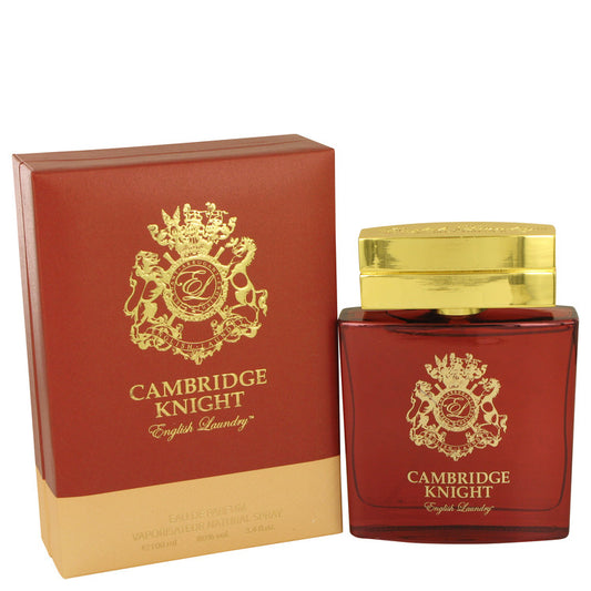 Cambridge Knight by English Laundry Eau De Parfum Spray 3.4 oz for Men - Fragrance Spice
