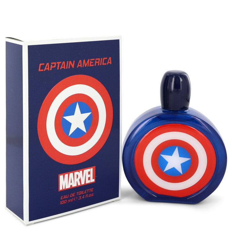 Captain America by Marvel Eau De Toilette Spray 3.4 oz for Men - Fragrance Spice