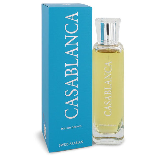 Casablanca by Swiss Arabian Eau De Parfum Spray (Unisex) 3.4 oz for Women - Fragrance Spice