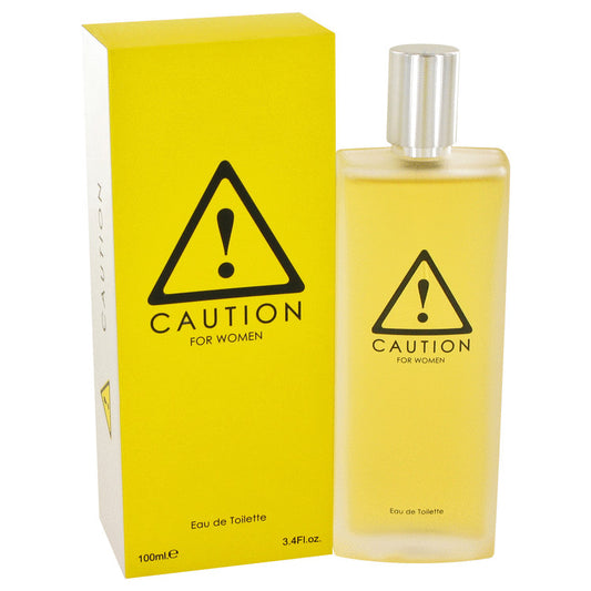 Caution by Kraft Eau De Toilette Spray 3.4 oz for Women - Fragrance Spice