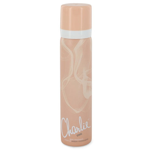 Charlie Chic by Revlon Body Spray 2.5 oz for Women - Fragrance Spice