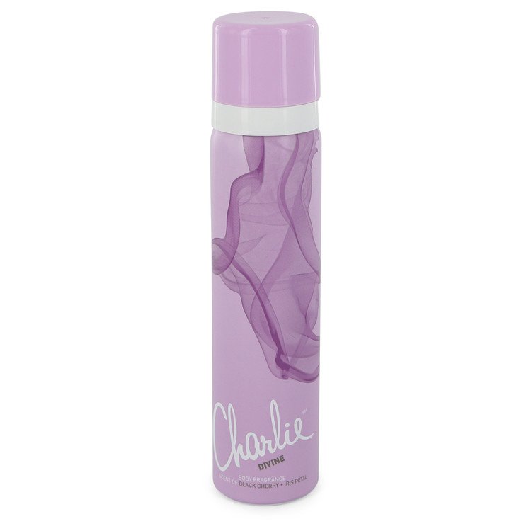 Charlie Divine by Revlon Body Spray 2.5 oz for Women - Fragrance Spice