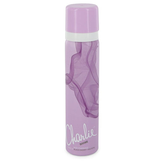 Charlie Divine by Revlon Body Spray 2.5 oz for Women - Fragrance Spice