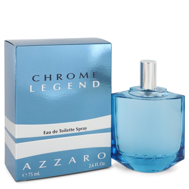 Chrome Legend by Azzaro Eau De Toilette Spray 2.6 oz for Men - Fragrance Spice