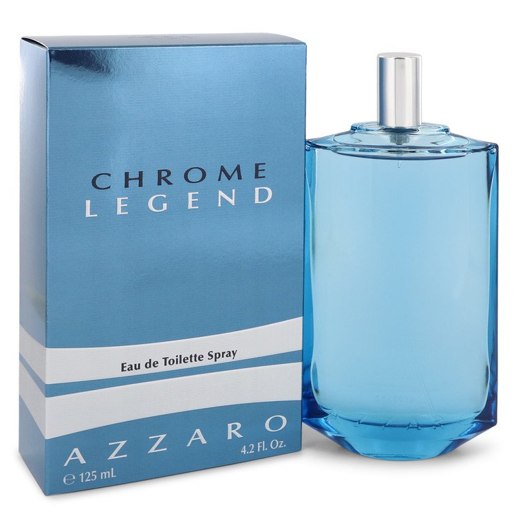 Chrome Legend by Azzaro Eau De Toilette Spray 4.2 oz for Men - Fragrance Spice