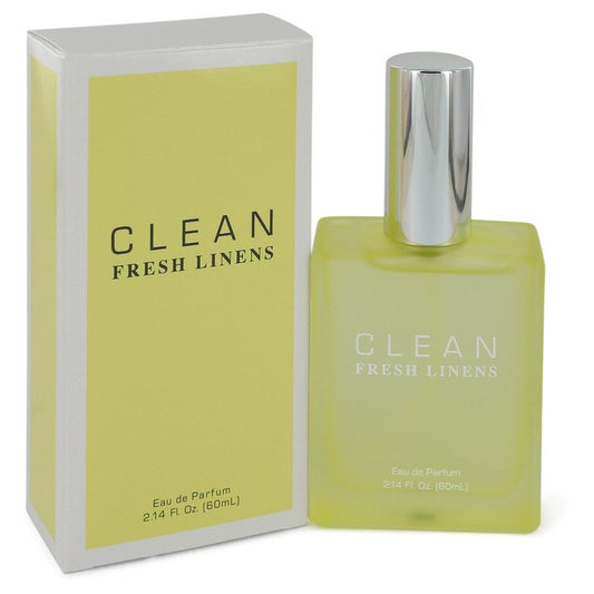 Clean Fresh Linens by Clean Eau De Parfum Spray 2.14 oz for Women - Fragrance Spice
