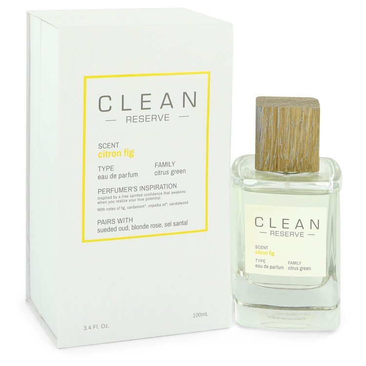 Clean Reserve Citron Fig by Clean Eau De Parfum Spray 3.4 oz for Women - Fragrance Spice