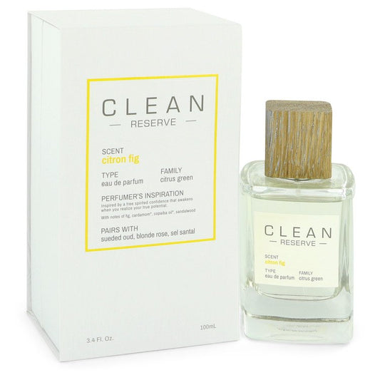 Clean Reserve Citron Fig by Clean Eau De Parfum Spray 3.4 oz for Women - Fragrance Spice