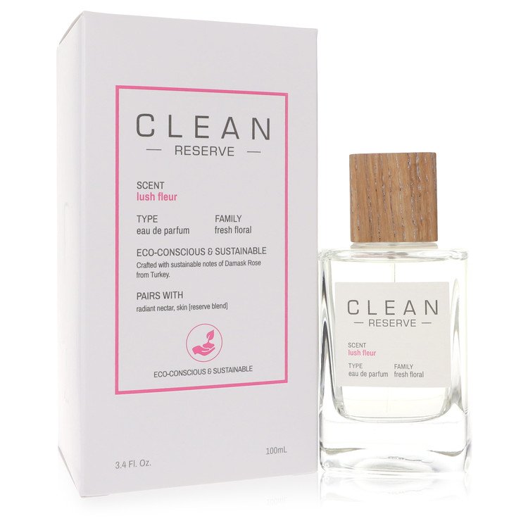 Clean Reserve Lush Fleur by Clean Eau De Parfum Spray 3.4 oz for Women - Fragrance Spice