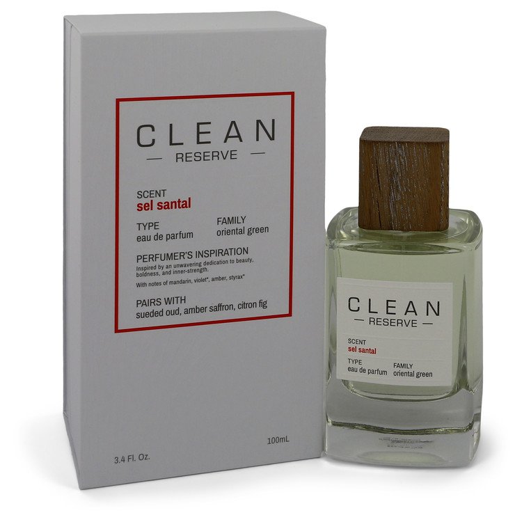 Clean Reserve Sel Santal by Clean Eau De Parfum Spray 3.4 oz for Women - Fragrance Spice