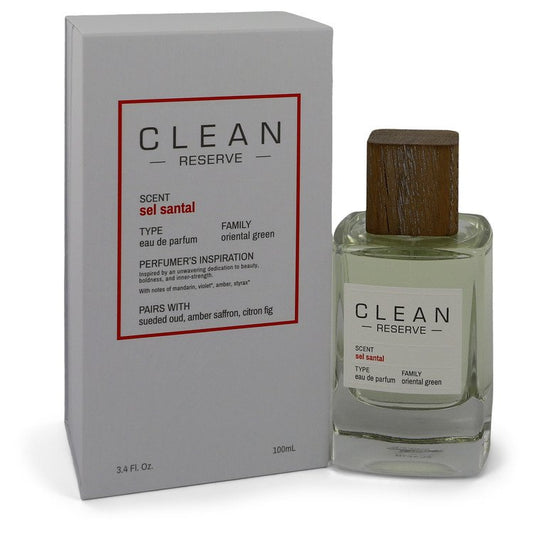 Clean Reserve Sel Santal by Clean Eau De Parfum Spray 3.4 oz for Women - Fragrance Spice