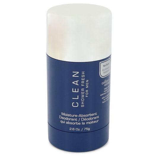 Clean Shower Fresh by Clean Deodorant Stick 2.6 oz for Men - Fragrance Spice
