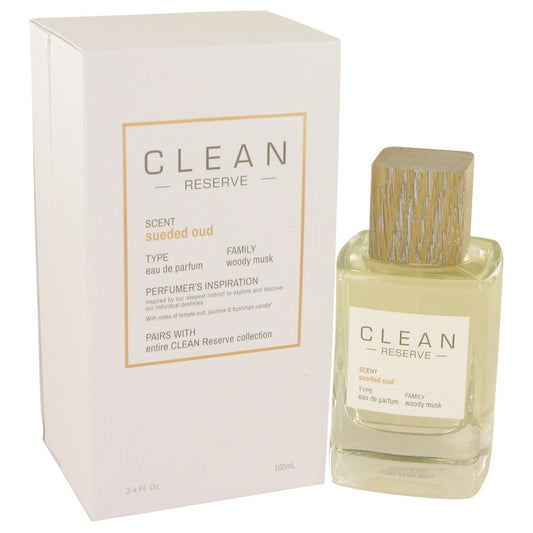 Clean Sueded Oud by Clean Eau De Parfum Spray 3.4 oz for Women - Fragrance Spice