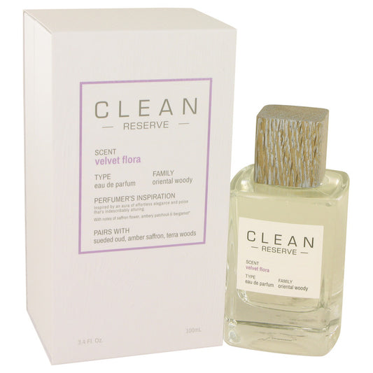 Clean Velvet Flora by Clean Eau De Parfum Spray 3.4 oz for Women - Fragrance Spice