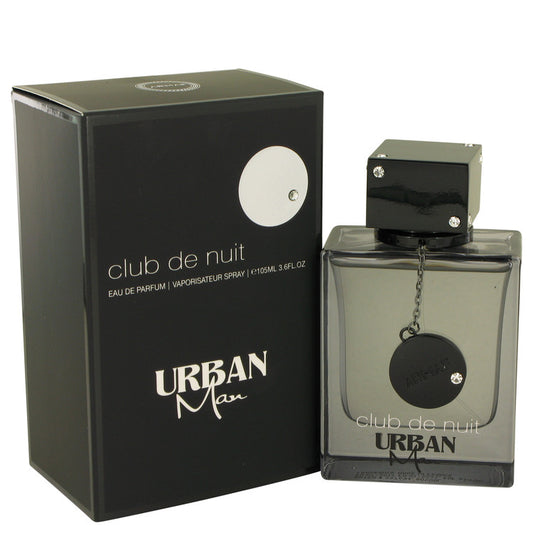 Club De Nuit Urban Man by Armaf Eau De Parfum Spray 3.4 oz for Men - Fragrance Spice