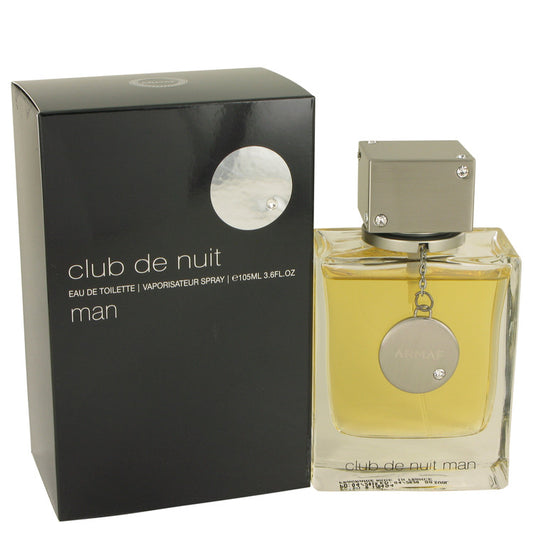 Club De Nuit by Armaf Eau De Toilette Spray 3.6 oz for Men - Fragrance Spice