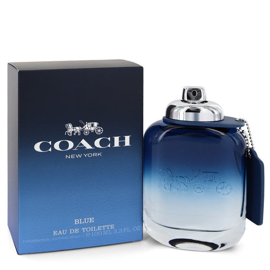 Coach Blue by Coach Eau De Toilette Spray 3.3 oz for Men - Fragrance Spice