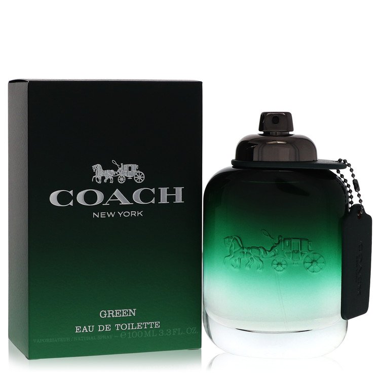 Coach Green by Coach Eau De Toilette Spray 3.3 oz for Men - Fragrance Spice