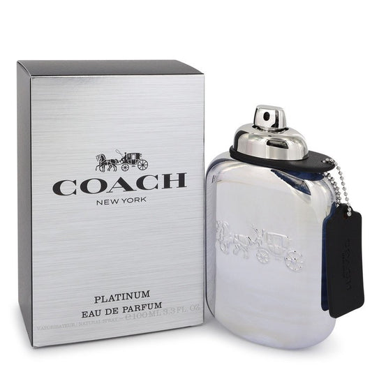 Coach Platinum by Coach Eau De Parfum Spray 3.3 oz for Men - Fragrance Spice
